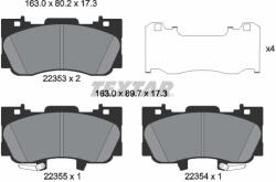 TEXTAR Set placute frana TEXTAR 2235301 (2235301)