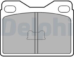 DELPHI Set placute frana DELPHI LP145 (LP145)