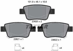 TEXTAR Set placute frana TEXTAR 2362002 (2362002)