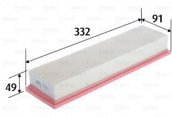 VALEO Filtru aer VALEO 585424 (585424) - fixbox