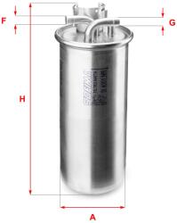 SOFIMA Filtru combustibil SOFIMA S 4001 NR (S 4001 NR) - fixbox