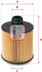 SOFIMA Filtru ulei SOFIMA S 5083 PE (S 5083 PE) - fixbox
