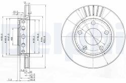 DELPHI Disc frana DELPHI BG3785 (BG3785) - fixbox
