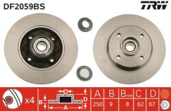 TRW Disc frana TRW DF2059BS (DF2059BS)