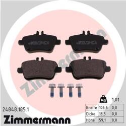ZIMMERMANN Set placute frana ZIMMERMANN 24848.185. 1 (24848.185.1)