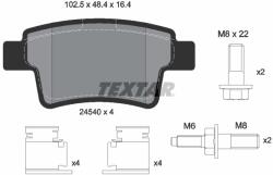 TEXTAR Set placute frana TEXTAR 2454001 (2454001) - fixbox