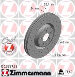 ZIMMERMANN Disc frana ZIMMERMANN 100.3357. 52 (100.3357.52)