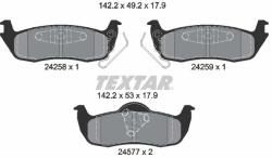 TEXTAR Set placute frana, frana disc TEXTAR 2425801 - fixbox