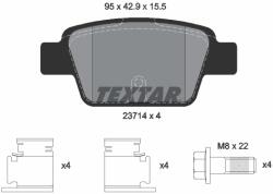 TEXTAR Set placute frana TEXTAR 2371401 (2371401) - fixbox