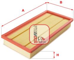 SOFIMA Filtru aer SOFIMA S 1302 A (S 1302 A) - fixbox