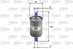 VALEO Filtru combustibil VALEO 587003 (587003) - fixbox