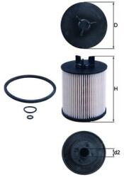 MAHLE Filtru combustibil MAHLE KX 86/1D (KX 86/1D) - fixbox