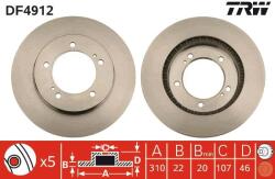 TRW Disc frana TRW DF4912 (DF4912) - fixbox
