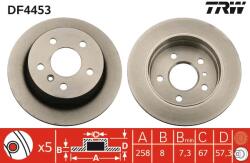 TRW Disc frana TRW DF4453 (DF4453) - fixbox