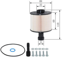 Bosch Filtru combustibil BOSCH F 026 402 825 (F 026 402 825) - fixbox