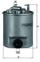 MAHLE Filtru combustibil MAHLE KL 195 (KL 195) - fixbox