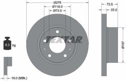 TEXTAR Disc frana TEXTAR 93104603 (93104603)