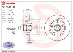 BREMBO Disc frana BREMBO 08. B391.37 (08.B391.37)