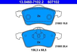 ATE Set placute frana ATE 13.0460-7102.2 (13.0460-7102.2) - fixbox