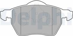 DELPHI Set placute frana, frana disc DELPHI LP1687 - fixbox