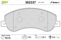 VALEO Set placute frana VALEO 302337 (302337)