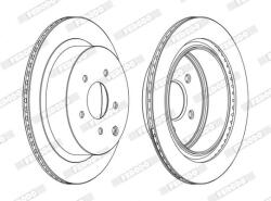 FERODO Disc frana FERODO DDF1506C (DDF1506C)