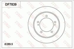 TRW Disc frana TRW DF7839 (DF7839) - fixbox