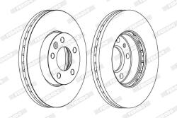 FERODO Disc frana FERODO DDF1253C-1 (DDF1253C-1)
