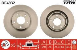 TRW Disc frana TRW DF4932 - fixbox