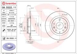BREMBO Disc frana BREMBO 08. D222.11 (08.D222.11)