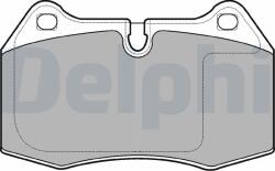 DELPHI Set placute frana DELPHI LP1584 (LP1584)