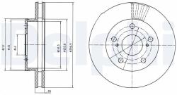DELPHI Disc frana DELPHI BG4181 (BG4181) - fixbox