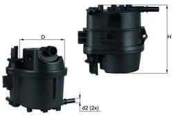 MAHLE Filtru combustibil MAHLE KL 779 (KL 779) - fixbox