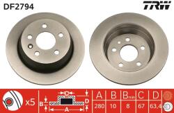 TRW Disc frana TRW DF2794 (DF2794) - fixbox