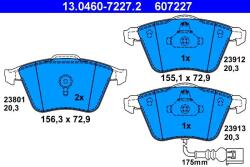 ATE Set placute frana ATE 13.0460-7227.2 (13.0460-7227.2)