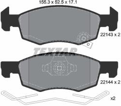 TEXTAR Set placute frana TEXTAR 2214301 (2214301) - fixbox