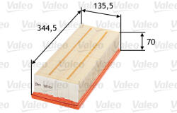 VALEO Filtru aer VALEO 585001 - fixbox