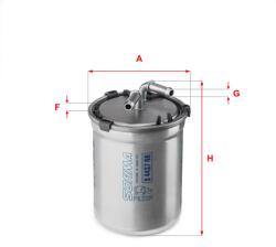 SOFIMA Filtru combustibil SOFIMA S 4437 NR (S 4437 NR) - fixbox