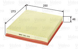 VALEO Filtru aer VALEO 585224 (585224) - fixbox