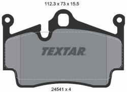TEXTAR Set placute frana, frana disc TEXTAR 2454101 - fixbox