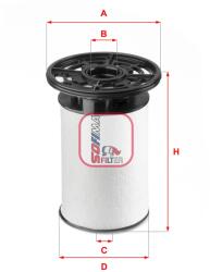 SOFIMA Filtru combustibil SOFIMA S 1076 NE (S 1076 NE) - fixbox