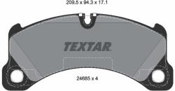 TEXTAR Set placute frana TEXTAR 2468501 (2468501)
