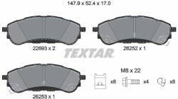 TEXTAR Set placute frana TEXTAR 2269301 (2269301)
