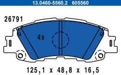ATE Set placute frana ATE 13.0460-5560.2 (13.0460-5560.2)