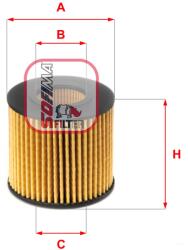 SOFIMA Filtru ulei SOFIMA S 5086 PE (S 5086 PE) - fixbox