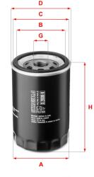 SOFIMA Filtru ulei SOFIMA S 2030 R (S 2030 R) - fixbox