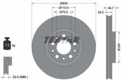 TEXTAR Disc frana TEXTAR 92326305 (92326305)