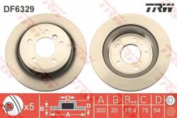 TRW Disc frana TRW DF6329 (DF6329) - fixbox
