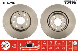 TRW Disc frana TRW DF4796 (DF4796) - fixbox