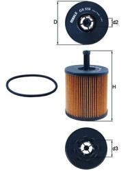 MAHLE Filtru ulei MAHLE OX 556D - fixbox
